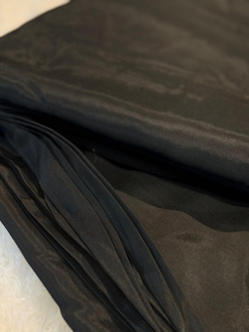 Muslin Solid black