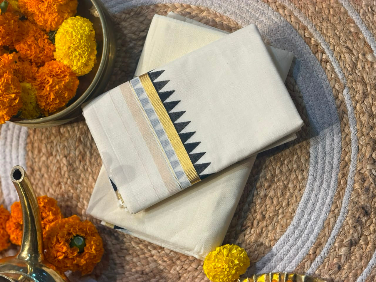 Temple Border Set Mundu