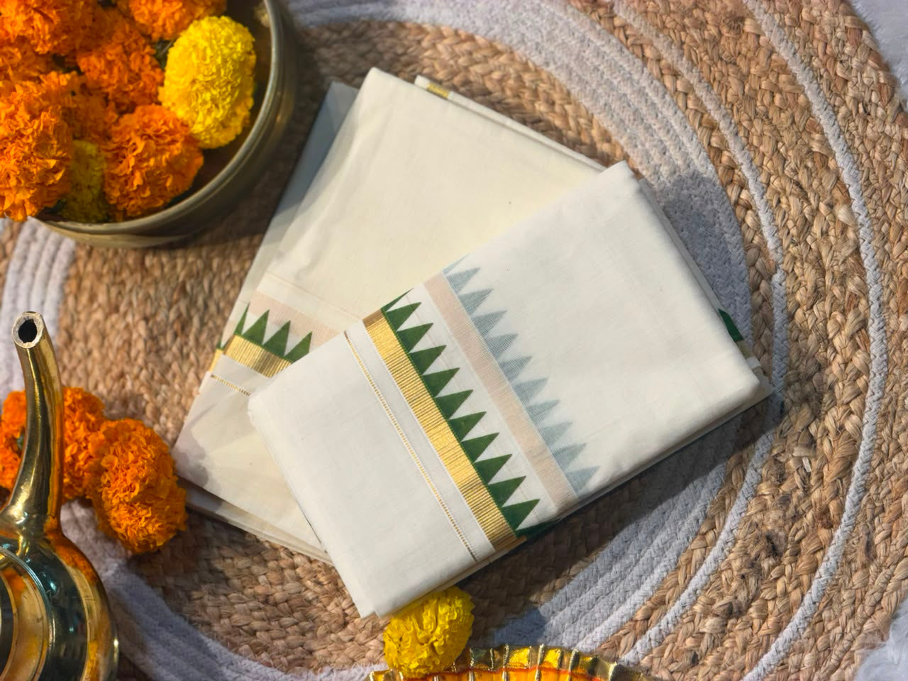 Temple Border Set Mundu